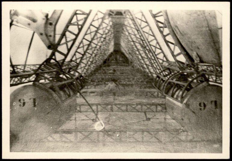 Germany Zeppelin L6 Interior Structure Original Photograph ...